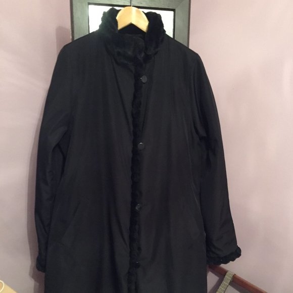 Pizazz Long Faux Fur Lined Winter Jacket - Picture 2 of 8